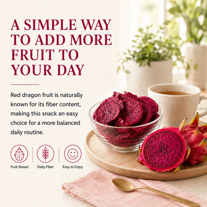 🍈 Real Red Dragon Fruit A Deliciously Easy Daily Snack-CJ