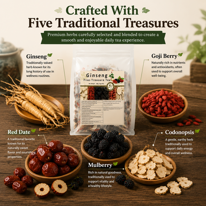 Five Treasures Organic Kidney Tea-CJ