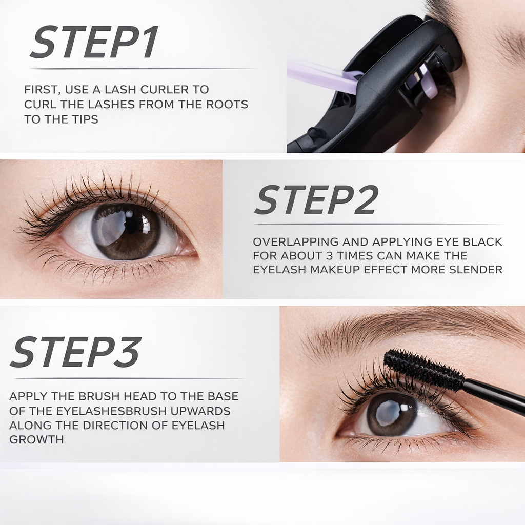 💄 Waterproof Mascara – 24H Long-Lasting 👁️ Thick, Volumizing & Perfectly Defined Lashes ✨-$AC