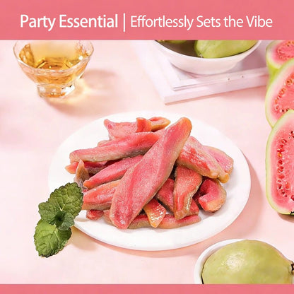 💪 Boost Your Energy & Curb Cravings – Natural Red Guava Slices, High in Fiber 🌿-$AC