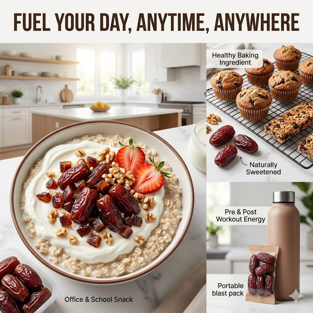 Premium Black Dates from the Desert – Rich in Natural Goodness -CJ