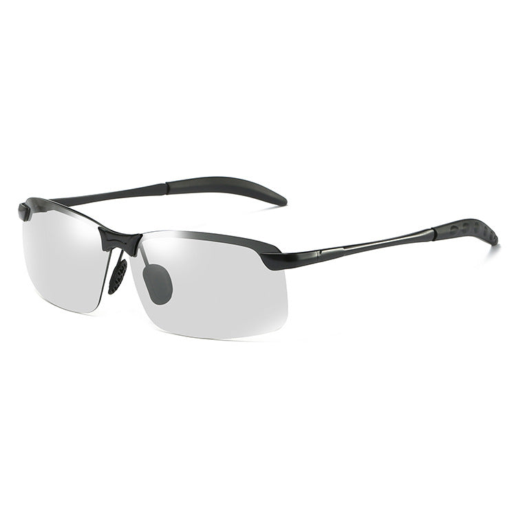 Gildedrust™ HD Polarized Photochromic Sunglasses UV400 Protection | Retro Oversized Square | Unisex 2026 Essential  -WH