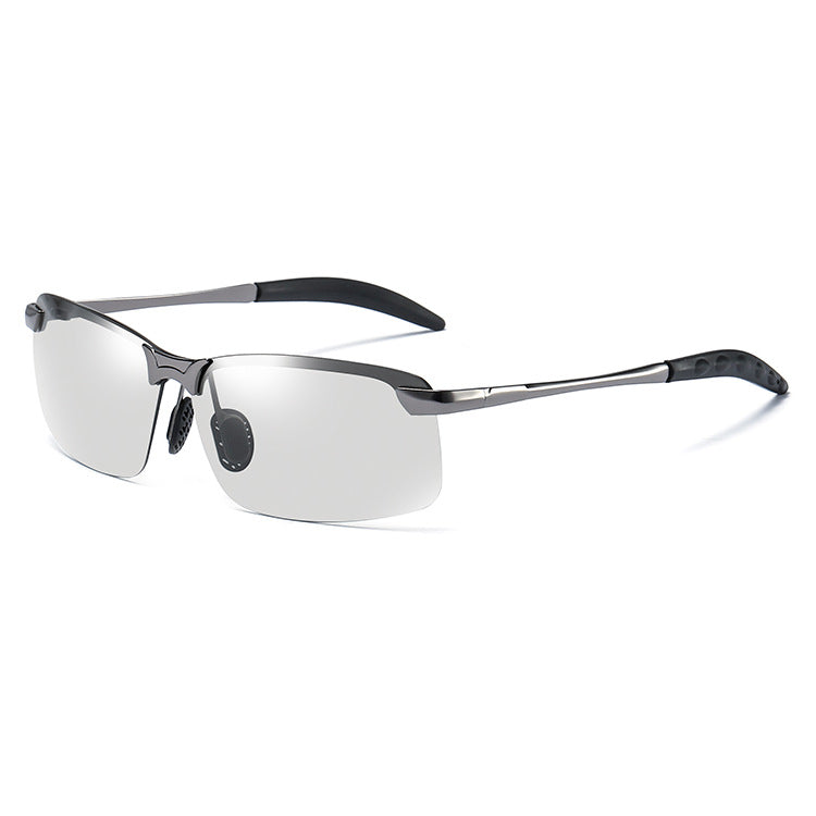Gildedrust™ HD Polarized Photochromic Sunglasses UV400 Protection | Retro Oversized Square | Unisex 2026 Essential  -WH