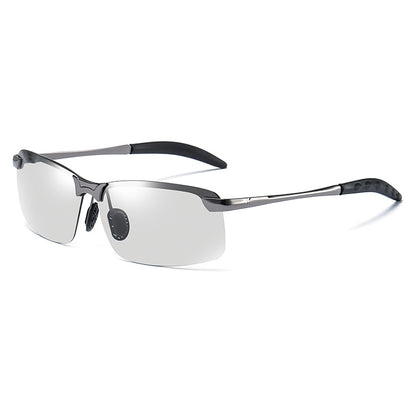 Gildedrust™ HD Polarized Photochromic Sunglasses UV400 Protection | Retro Oversized Square | Unisex 2026 Essential  -WH