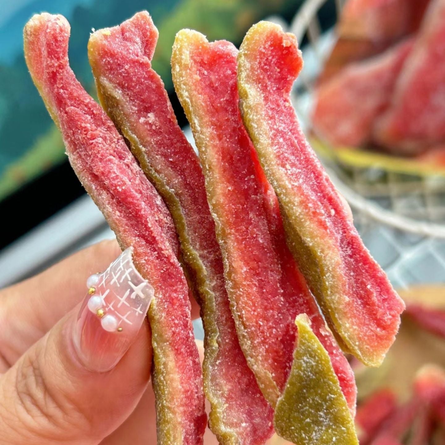 💪 Boost Your Energy & Curb Cravings – Natural Red Guava Slices, High in Fiber 🌿-$AC