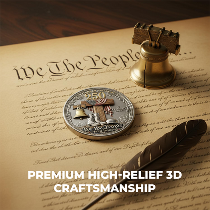 🔥Last Day 50% OFF🔥 250 Years of Freedom Veteran Tribute Coin-$LA
