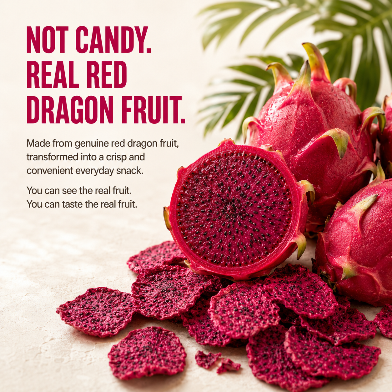 🍈 Real Red Dragon Fruit A Deliciously Easy Daily Snack-CJ