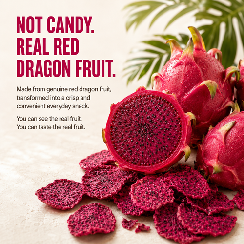 🍈 Real Red Dragon Fruit A Deliciously Easy Daily Snack-CJ