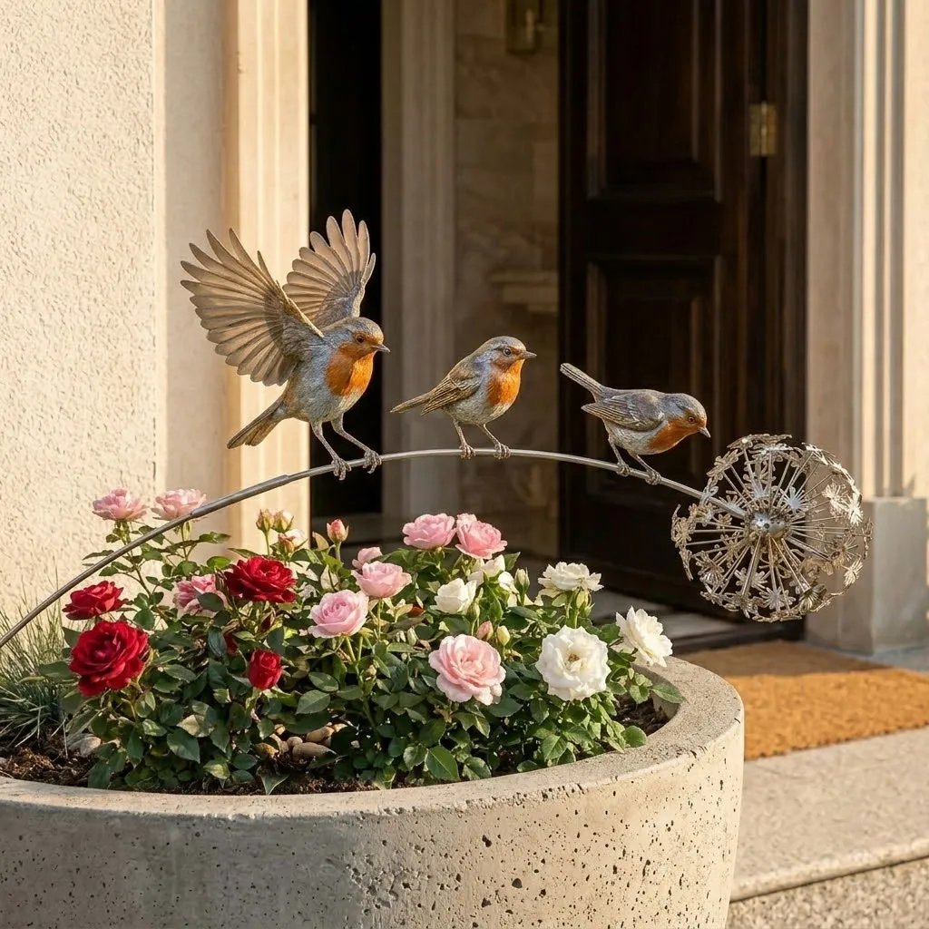 🔥Last Day 49% OFF🔥 -🕊️Robin Garden Stake  -$AC