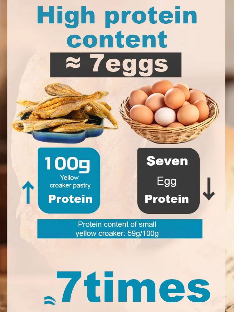 High-protein ready-to-eat deep-sea fish crisps-CJ