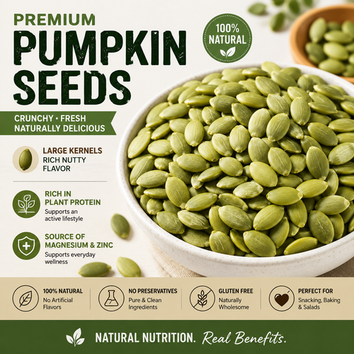🎃 Premium Roasted Pumpkin Seeds Crunchy, Fresh & Naturally Delicious-$LA
