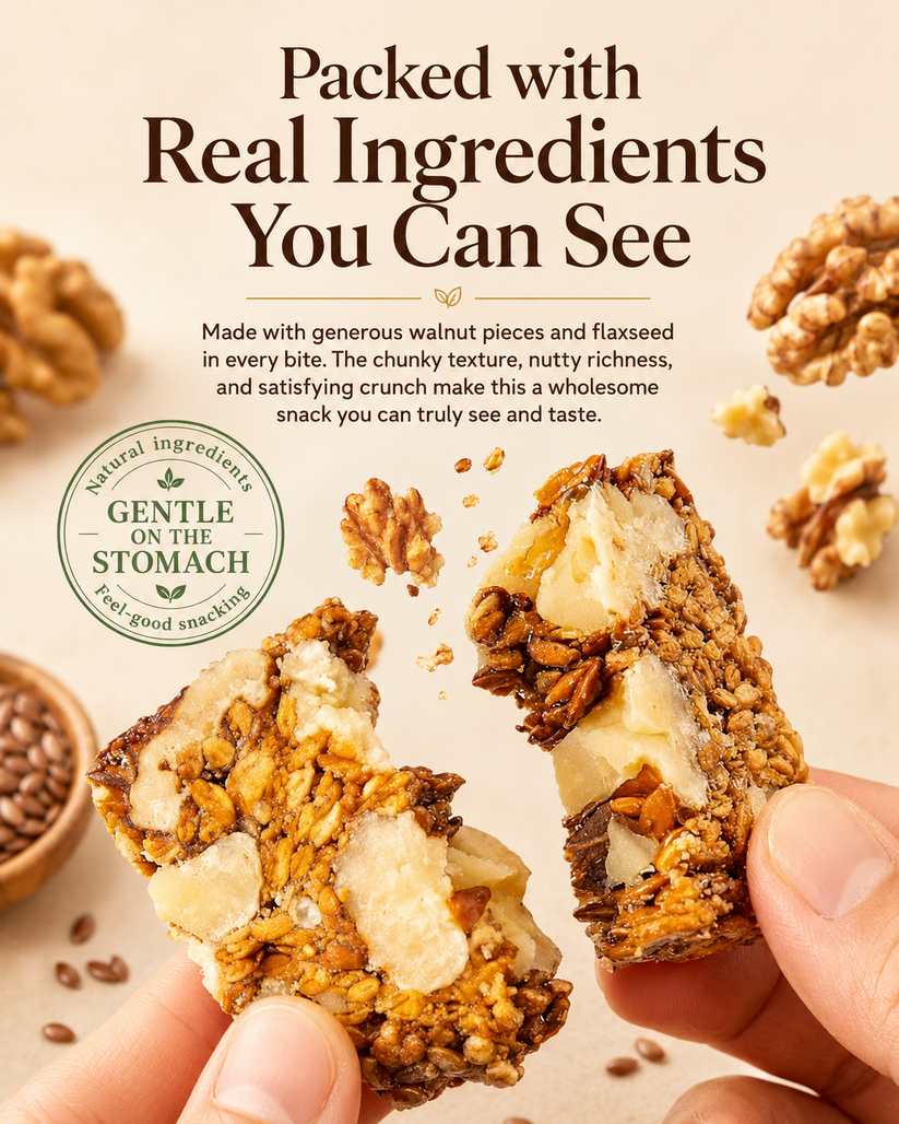 😋Flaxseed Walnut Crisps- 🍃Helps bring your blood sugar back to a stable state.-$LA