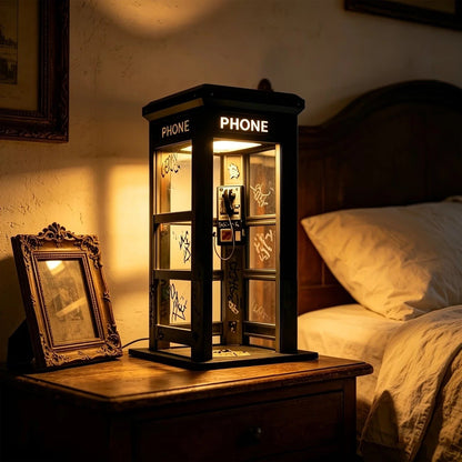 ✨Vintage Phone Booth Ambient Lamp- 🎁Light up Every Cozy Corner💛-$AC