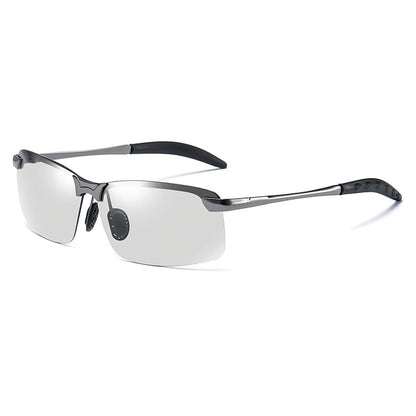Gildedrust™ HD Polarized Photochromic Sunglasses UV400 Protection | Retro Oversized Square | Unisex 2026 Essential  -$AC