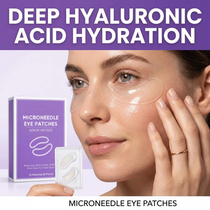 WAKE UP LOOKING YEARS YOUNGER Hyaluronic Acid Microneedle Eye Mask-$LA