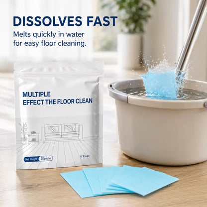 🧼✨100-Pieces Floor Cleaning Tablets Multi-Surface Antibacterial Cleaner -$LX