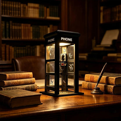 ✨Vintage Phone Booth Ambient Lamp- 🎁Light up Every Cozy Corner💛-$AC