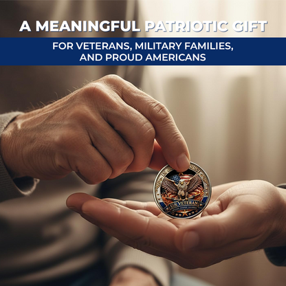 🔥Last Day 50% OFF🔥 250 Years of Freedom Veteran Tribute Coin-$LA