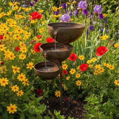🔥Hot Sale🔥Bring Life Back To Your Garden – Rain Catcher Bird Bath 🌿🐦 -$AC