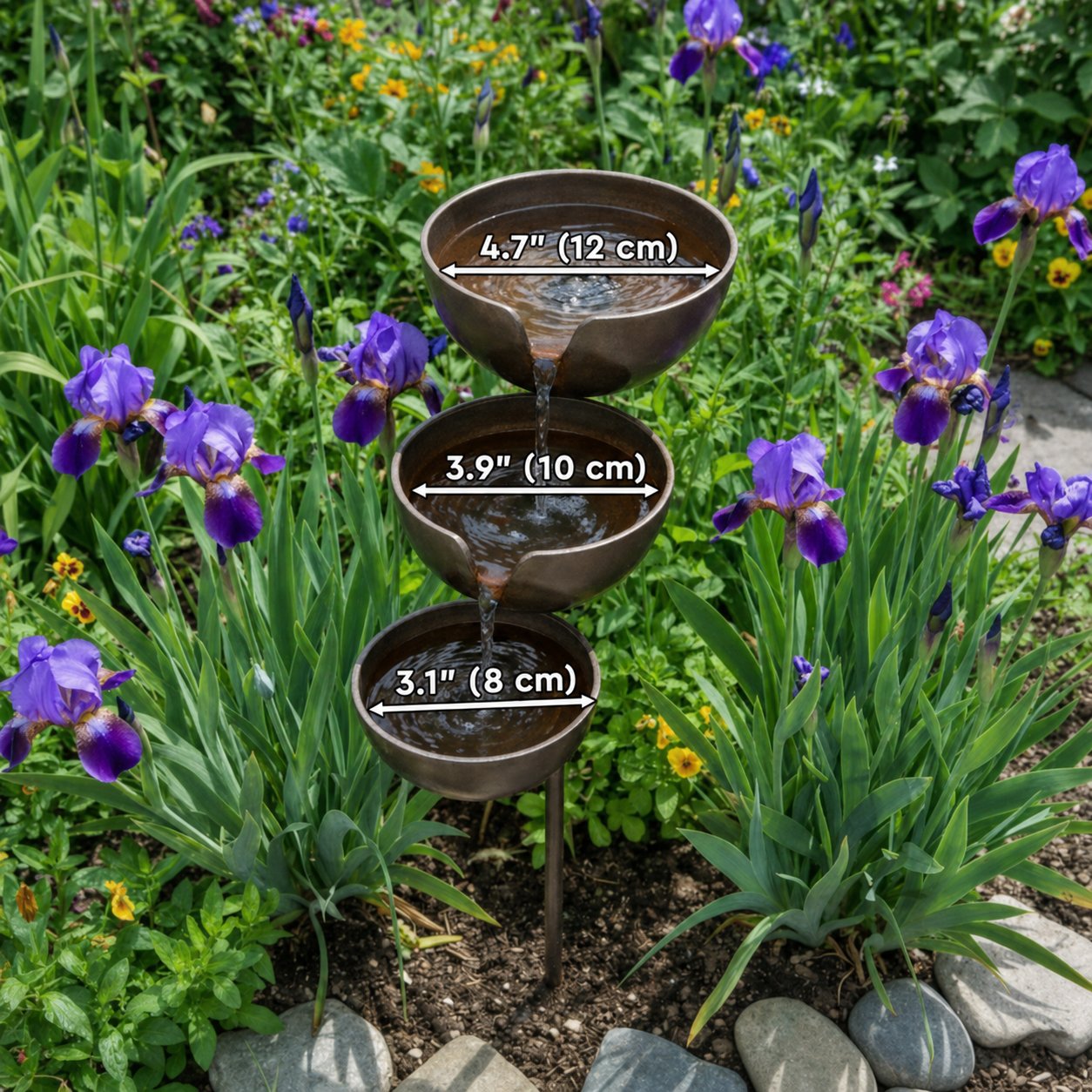 🔥Hot Sale🔥Bring Life Back To Your Garden – Rain Catcher Bird Bath 🌿🐦 -$AC