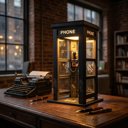 ✨Vintage Phone Booth Ambient Lamp- 🎁Light up Every Cozy Corner💛-$AC