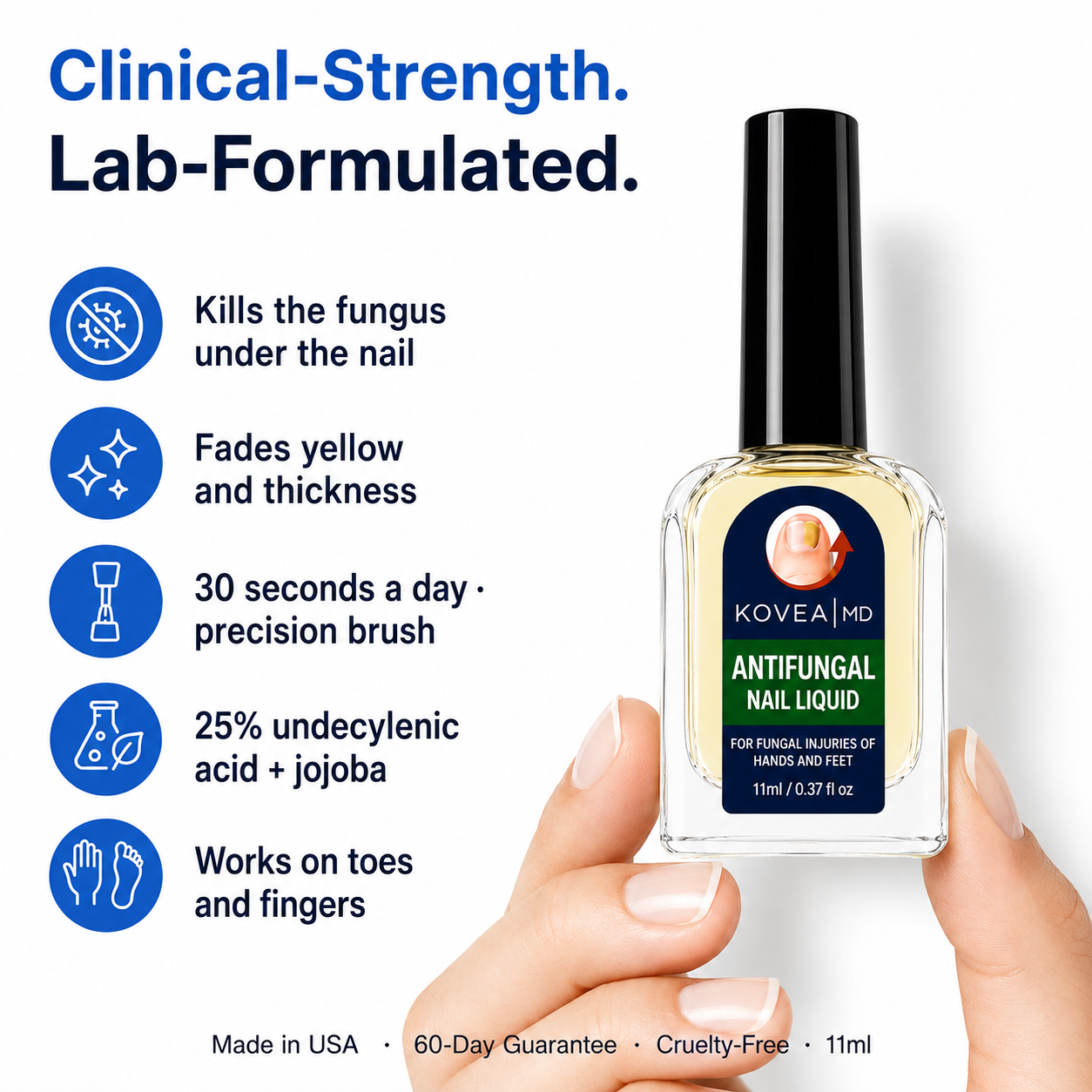 💅✨Clear Fungus Nails & Restore Healthy Clear Nails in Just 14 Days! -$AC