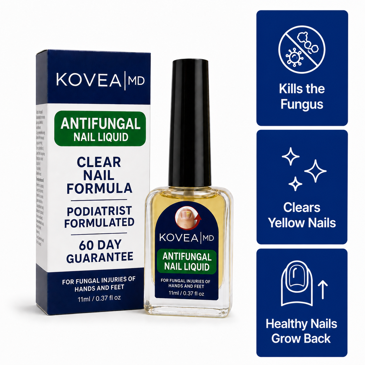 💅✨Clear Fungus Nails & Restore Healthy Clear Nails in Just 14 Days! -$AC