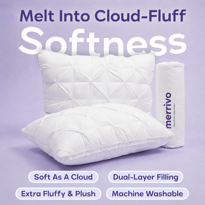 Gildedrust™ DreamPuff Pillow-WH