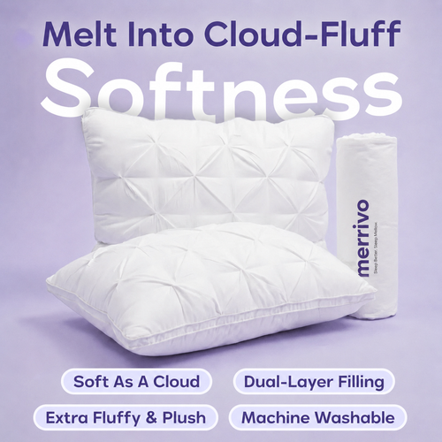 Gildedrust™ DreamPuff Pillow-WH