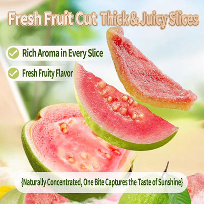 💪 Boost Your Energy & Curb Cravings – Natural Red Guava Slices, High in Fiber 🌿-$AC