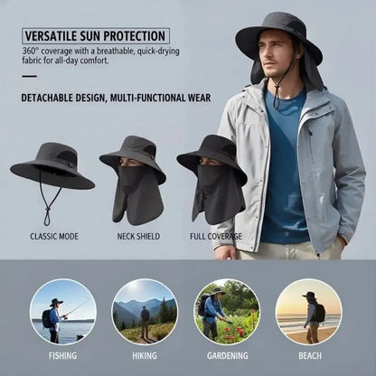 🔥 HOT DEAL Save Up To 50% Sun Protection Hat That Stops Sunburn Before It Starts🔥-$AC