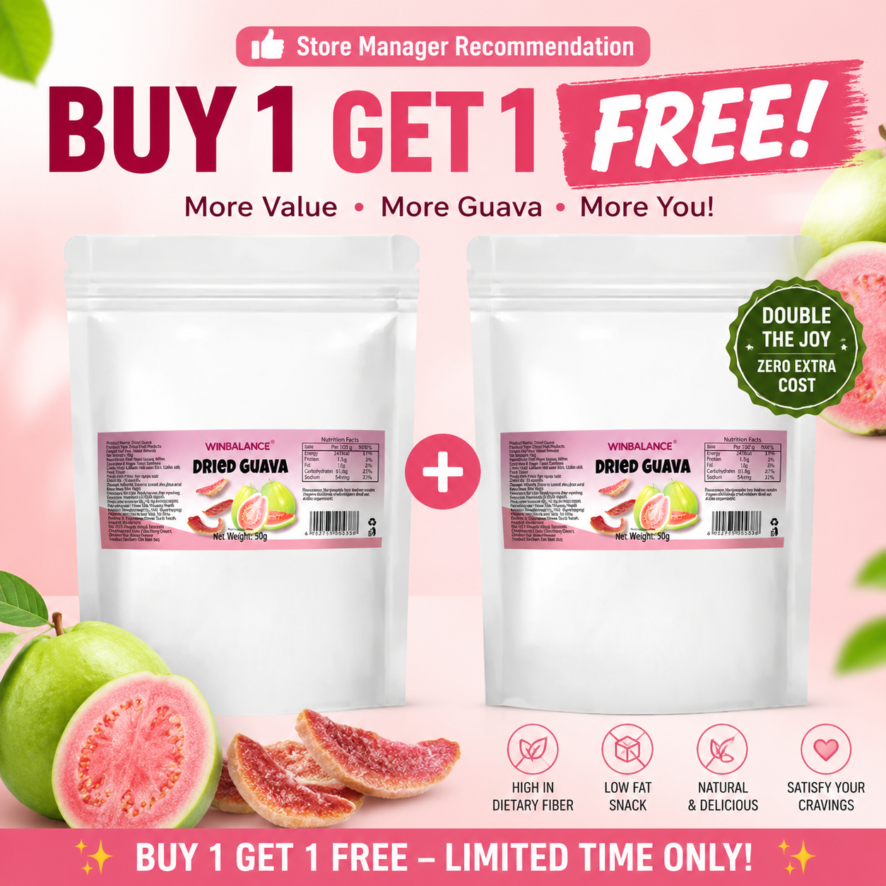 Buy 1 Get 1 Free -👍Store Manager Recommendation