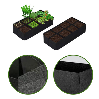 Divided Fabric Grow Bags for Plants-CJ