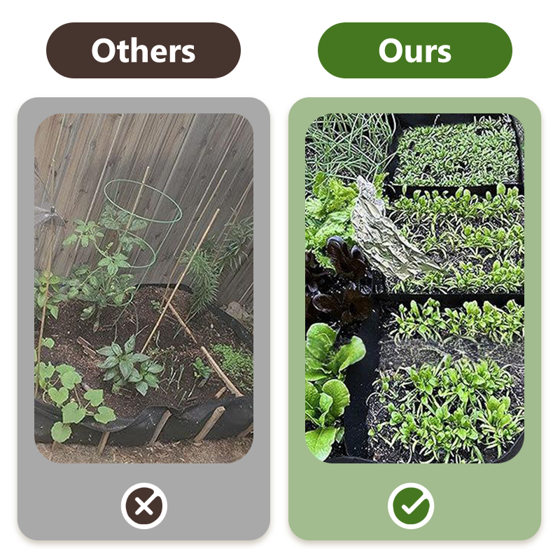 Divided Fabric Grow Bags for Plants -$AC